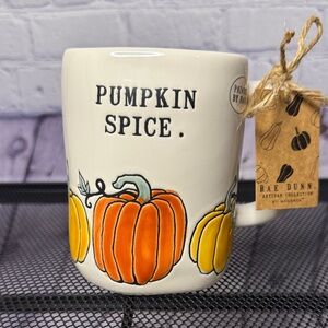 Rae Dunn Pumpkin Spice Mug with Pumpkins
